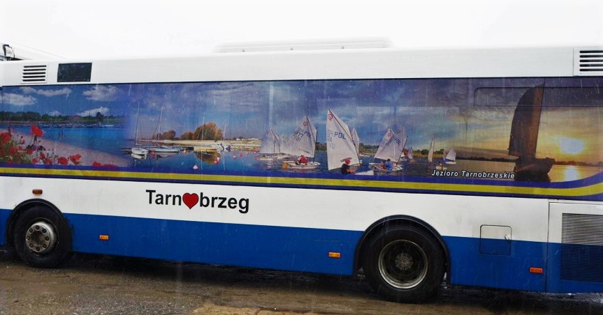 autobus z Sandomierza nad Jezioro Tarnobrzeskie